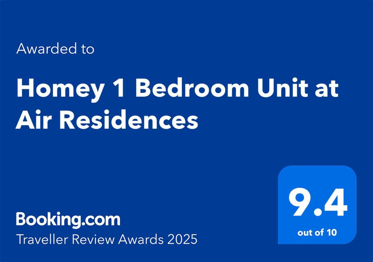 Homey 1 Bedroom Unit At Air Residences Makati City Exterior photo